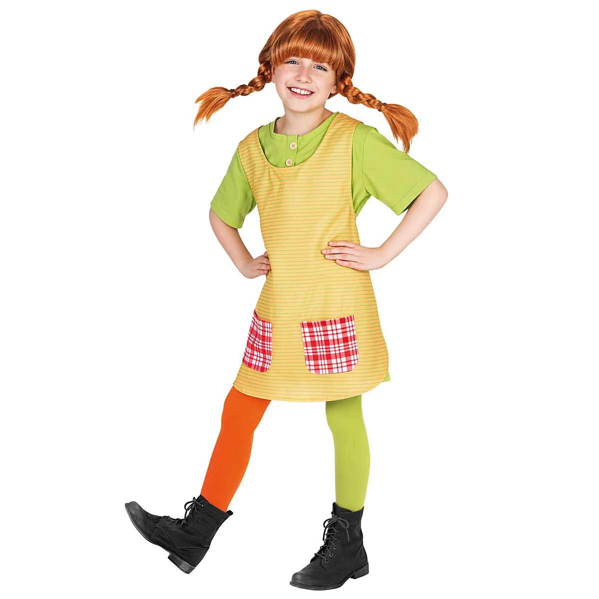 Barndräkt, Pippi Långstrump 98/104 cl