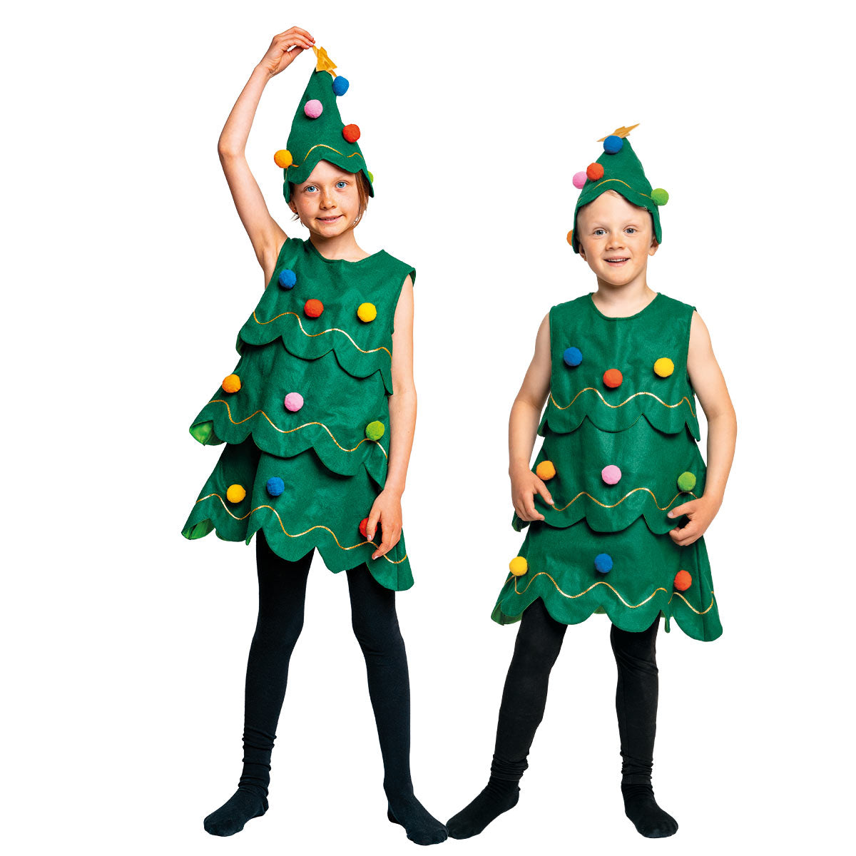 Barndräkt, julgran