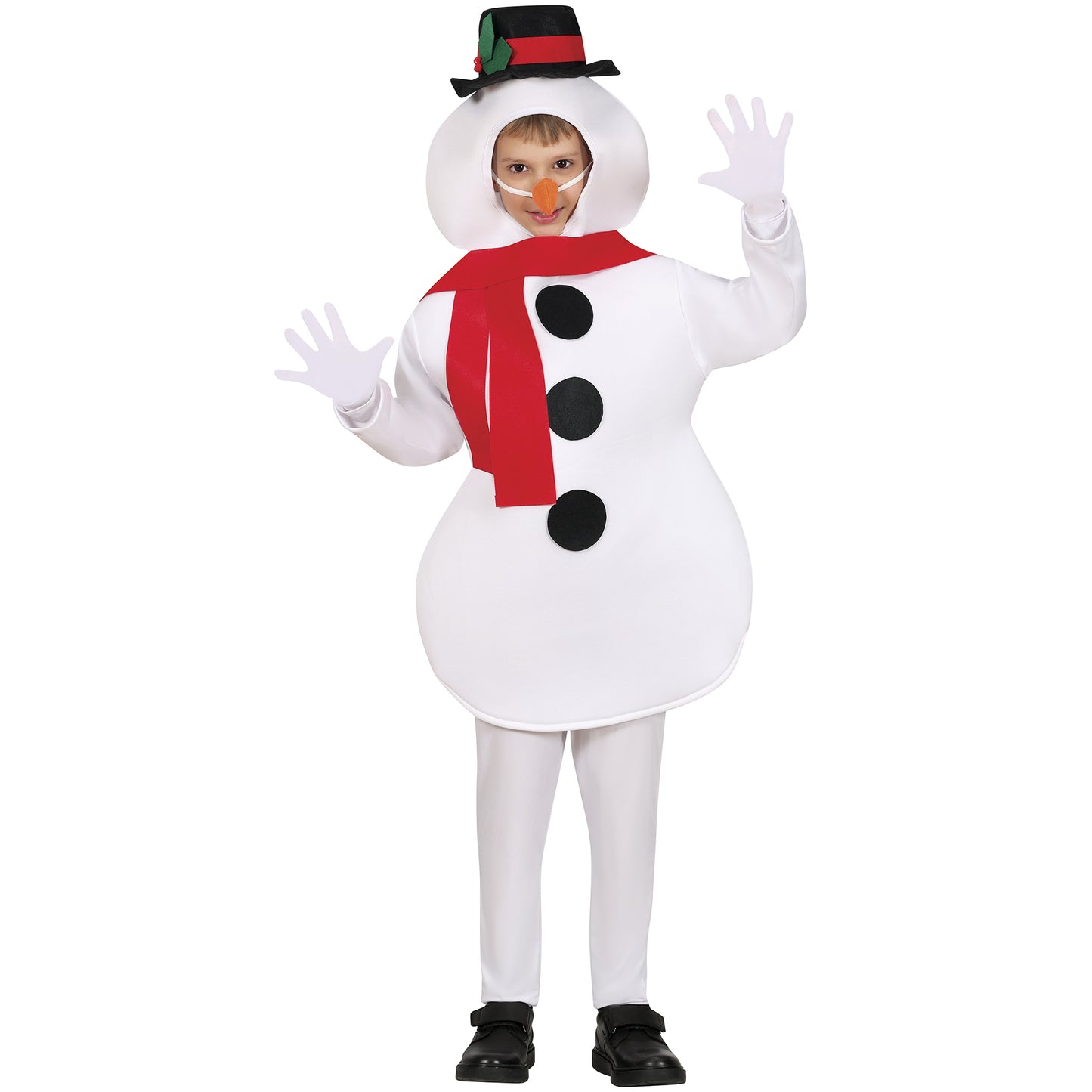 Barndräkt, snowman 119 cm (5-6 år)