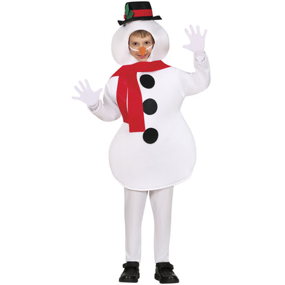 Barndräkt, snowman 119 cm (5-6 år)