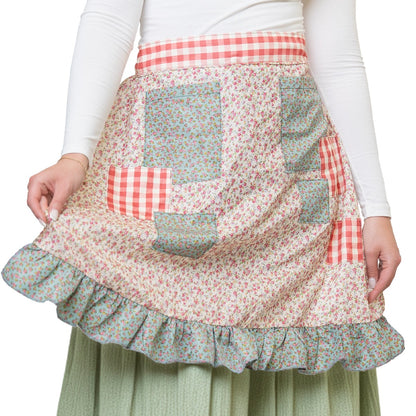 Förkläde och scarf, vuxen