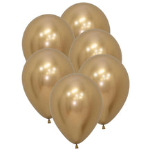 Ballonger, reflex guld 6 st