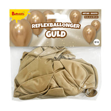 Ballonger, reflex guld 6 st