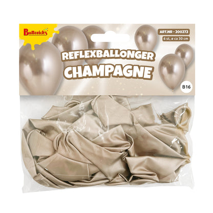 Ballonger, reflex champagne 6 st