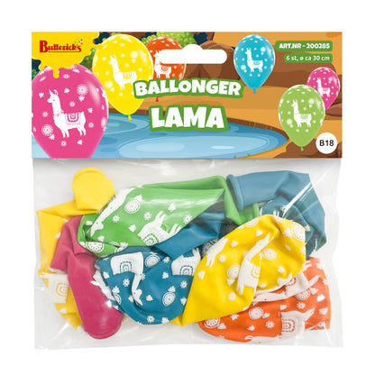 Ballonger, lama 6 st