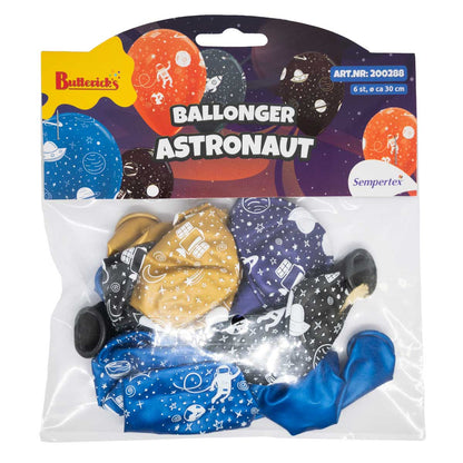 Ballonger, rymden 6 st