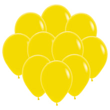 Ballonger, solgul 30 cm 10 st