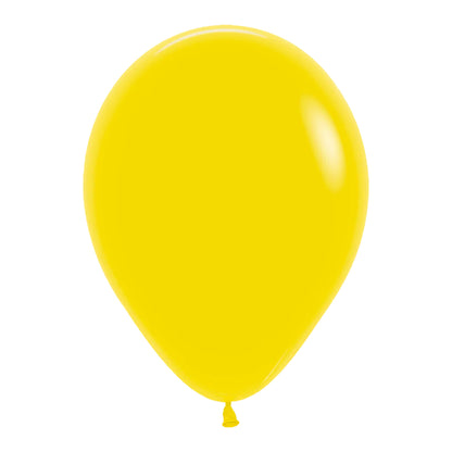Ballonger, solgul 30 cm 10 st
