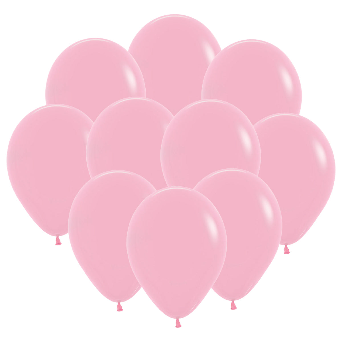Ballonger, rosenrosa 30 cm 10 st