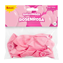 Ballonger, rosenrosa 30 cm 10 st