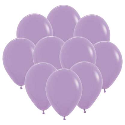 Ballonger, lavendellila 30 cm 10 st