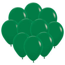 Ballonger, skogsgrön 30 cm 10 st