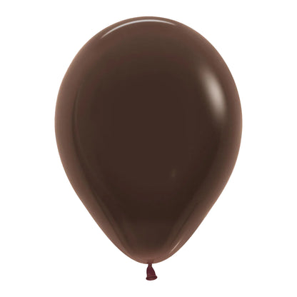 Ballonger, chokladbrun 30 cm 10 st