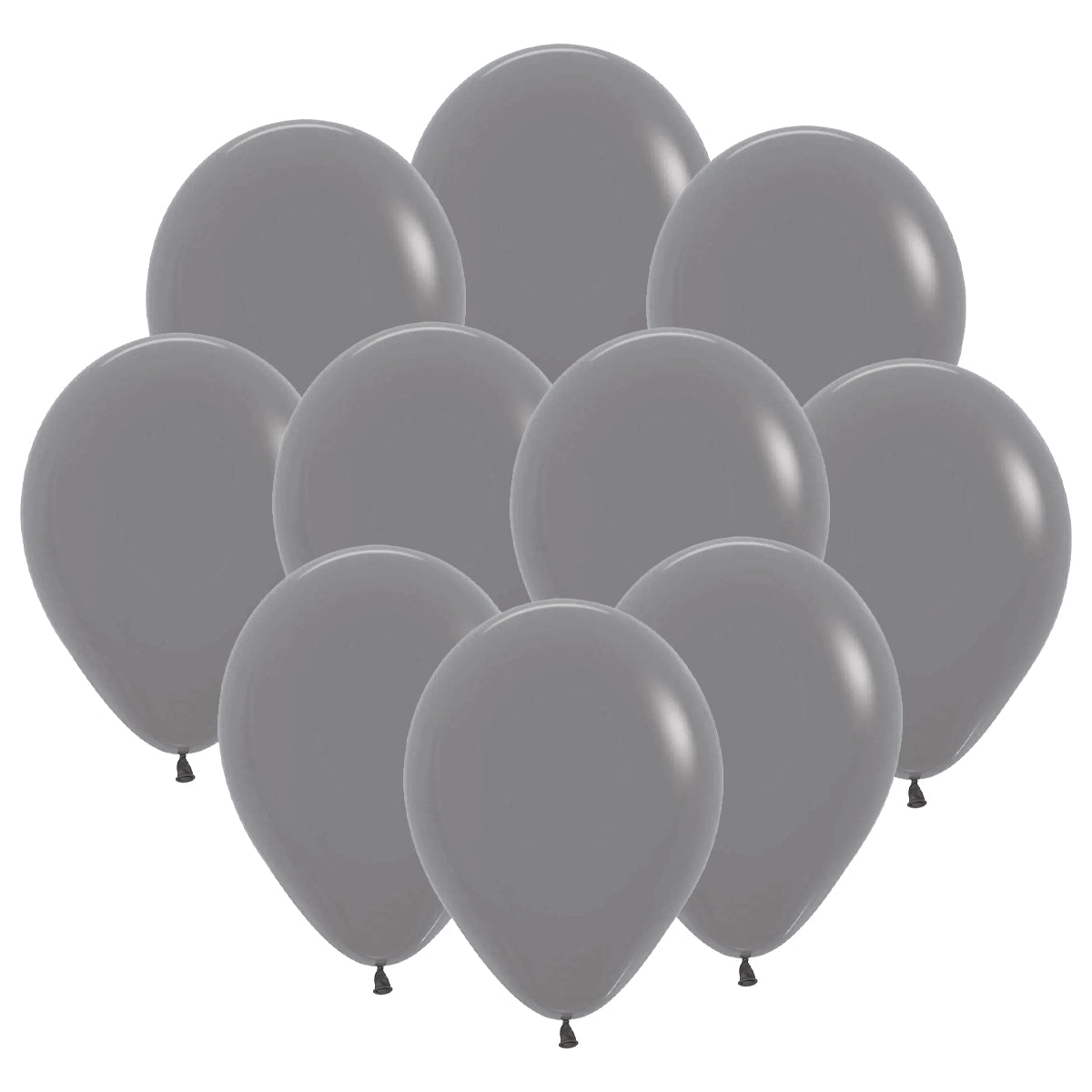 Ballonger, betonggrå 30 cm 10 st