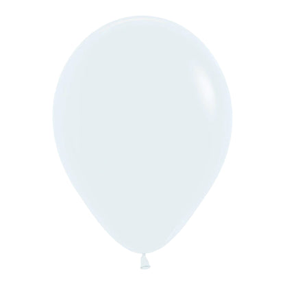 Ballonger, molnvit 30 cm 10 st