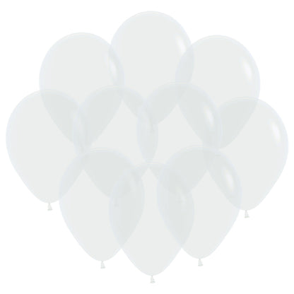Ballonger, transparent 30 cm 10 st
