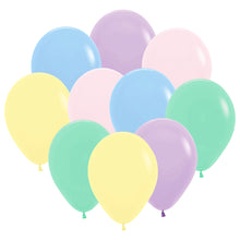 Ballonger, matta pastellfärger 10 st