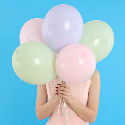 Ballonger, matta pastellfärger 10 st