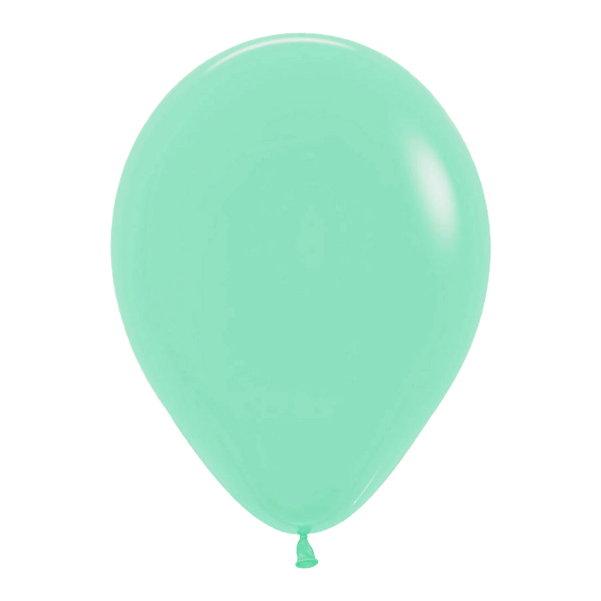 Ballonger, matta grön pastell 10 st