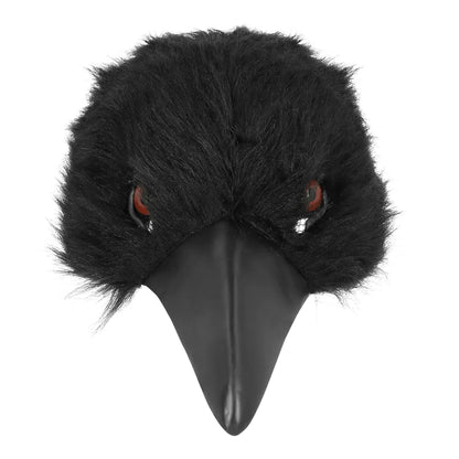 Djurmask, kråka