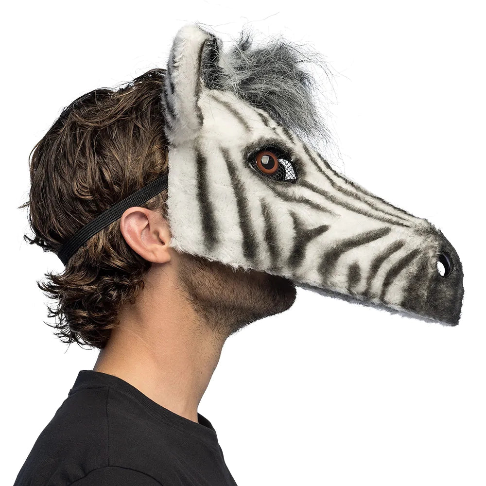 Djurmask, zebra