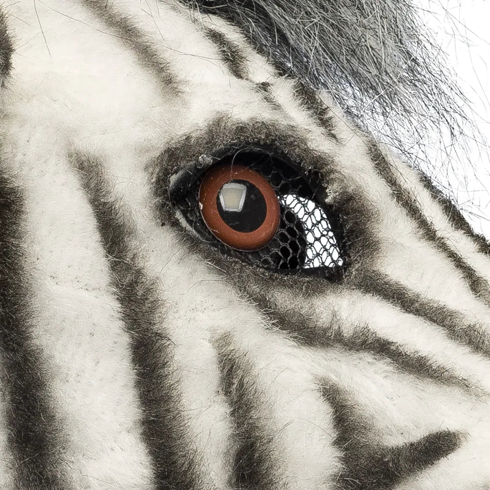 Djurmask, zebra