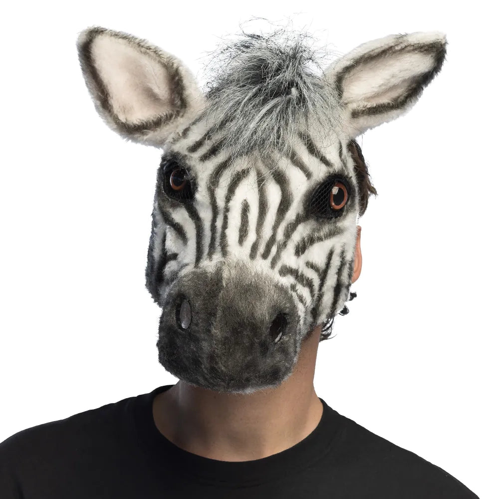 Djurmask, zebra