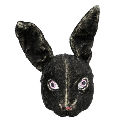 Djurmask, svart kanin