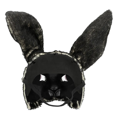 Djurmask, svart kanin