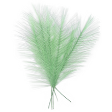 Tygfjädrar, gröna 5 st