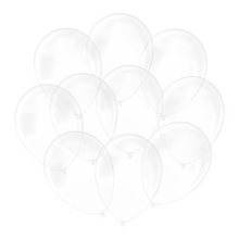Ballonger, transparenta 10 st