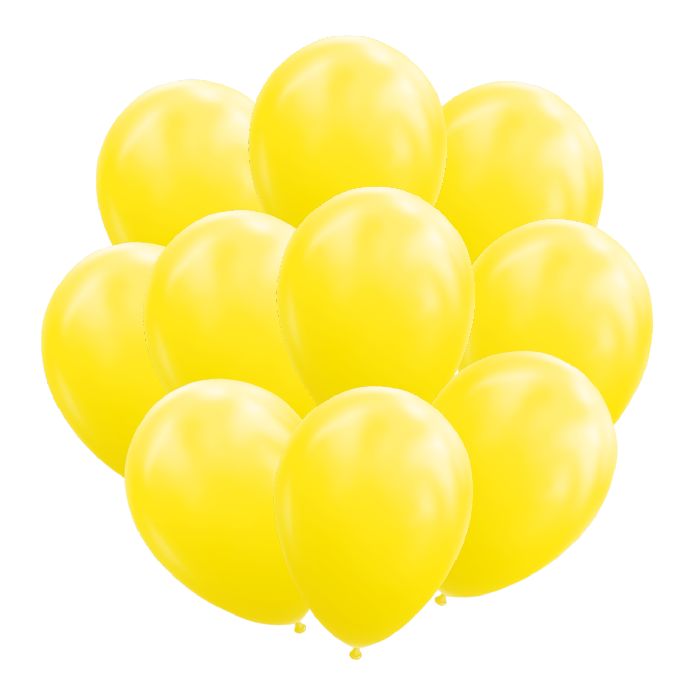 Ballonger, gula 10 st