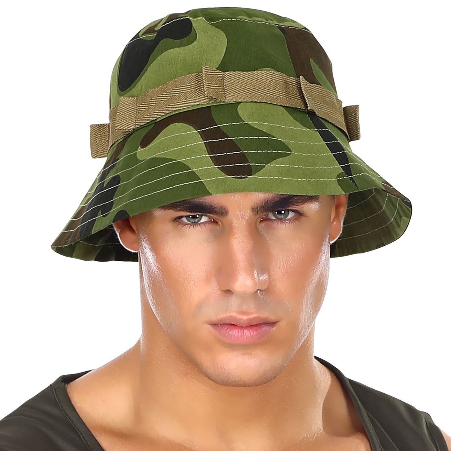 Fiskehatt, camouflage