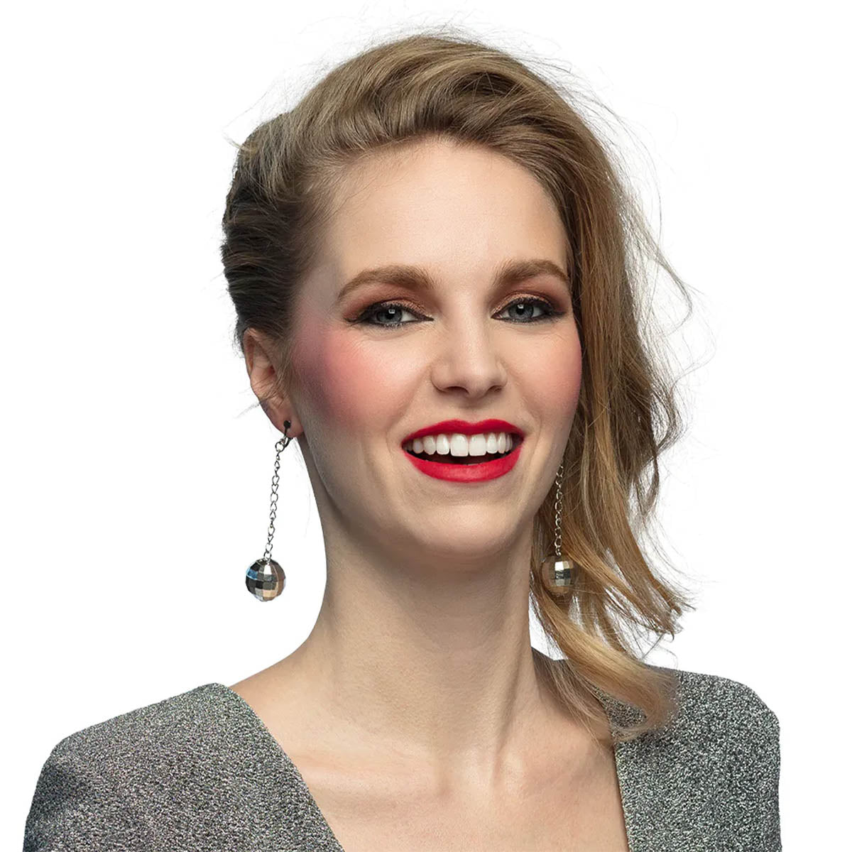 Örhänge, discobollar små 1-par