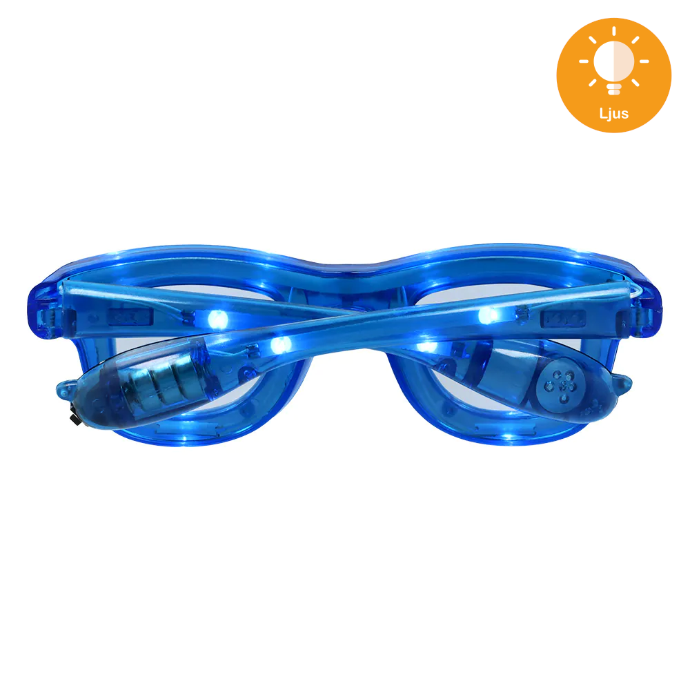 LED glasögon, blå