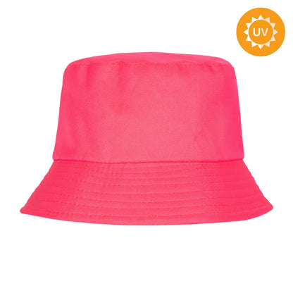 Bucket hat, neon rosa