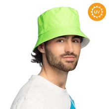 Bucket hat, neon grön