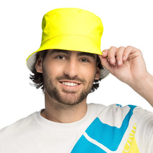 Bucket hat, neon gul