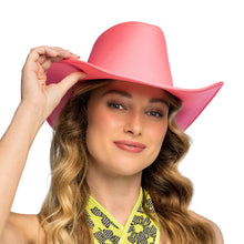 Cowboyhatt, neon rosa