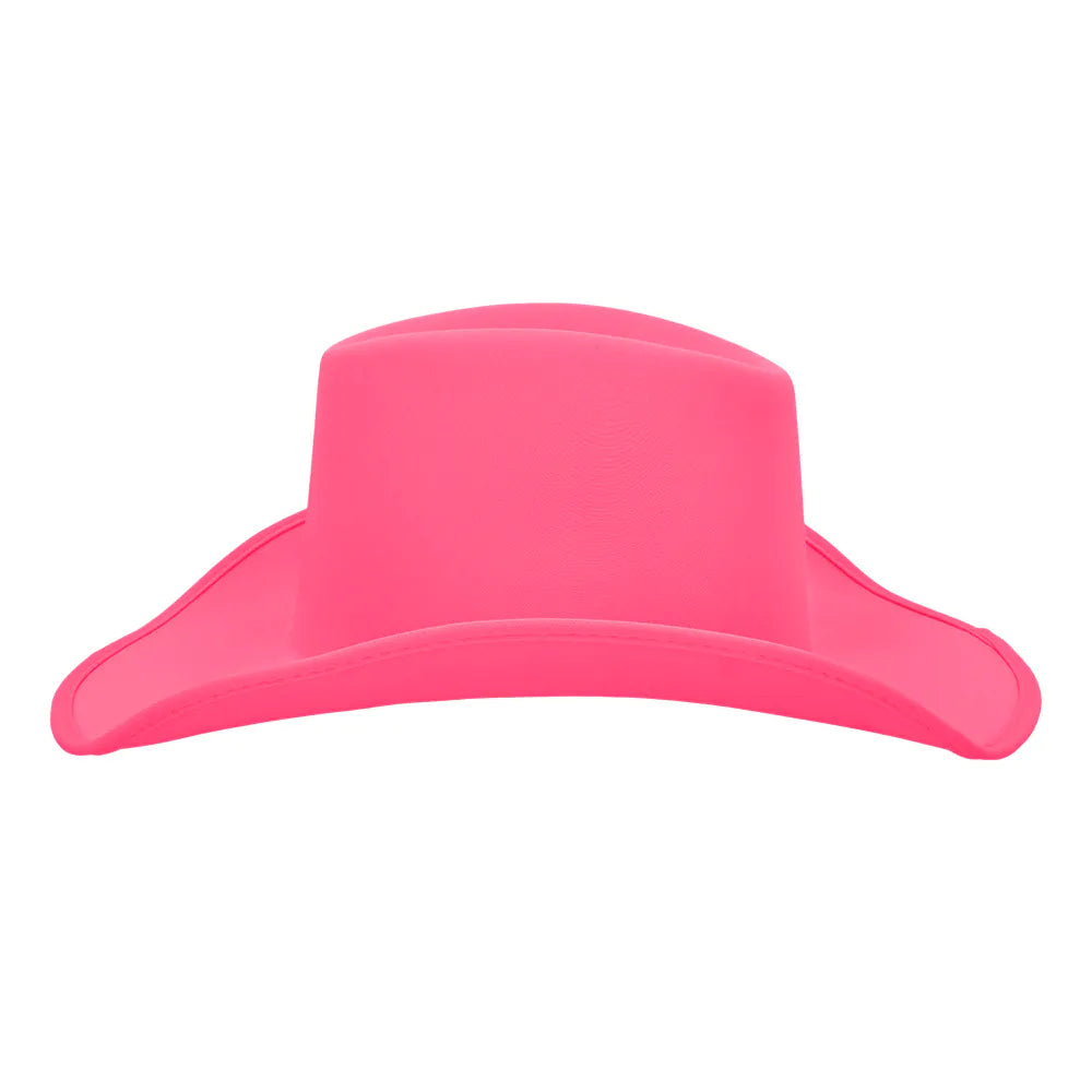 Cowboyhatt, neon rosa