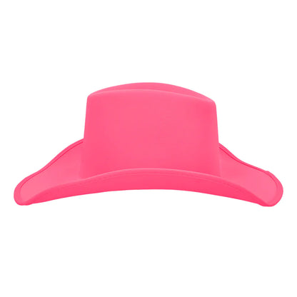 Cowboyhatt, neon rosa