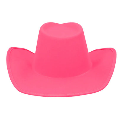 Cowboyhatt, neon rosa