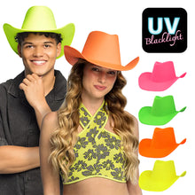 Cowboyhatt, neon rosa