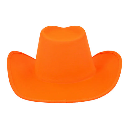 Cowboyhatt, neon orange