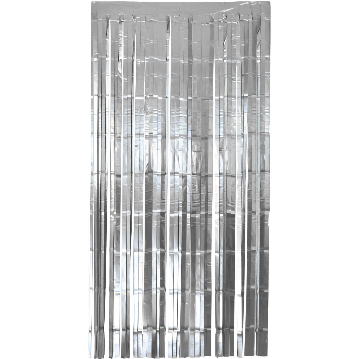 Glitterdraperi, matt silver 1x2 m
