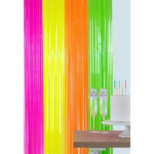 Glitterdraperi, neon 1x2 m