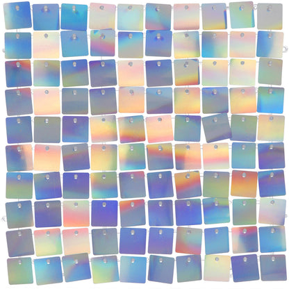 Backdrop paljettpanel, skimrande 30x30 cm 12 st