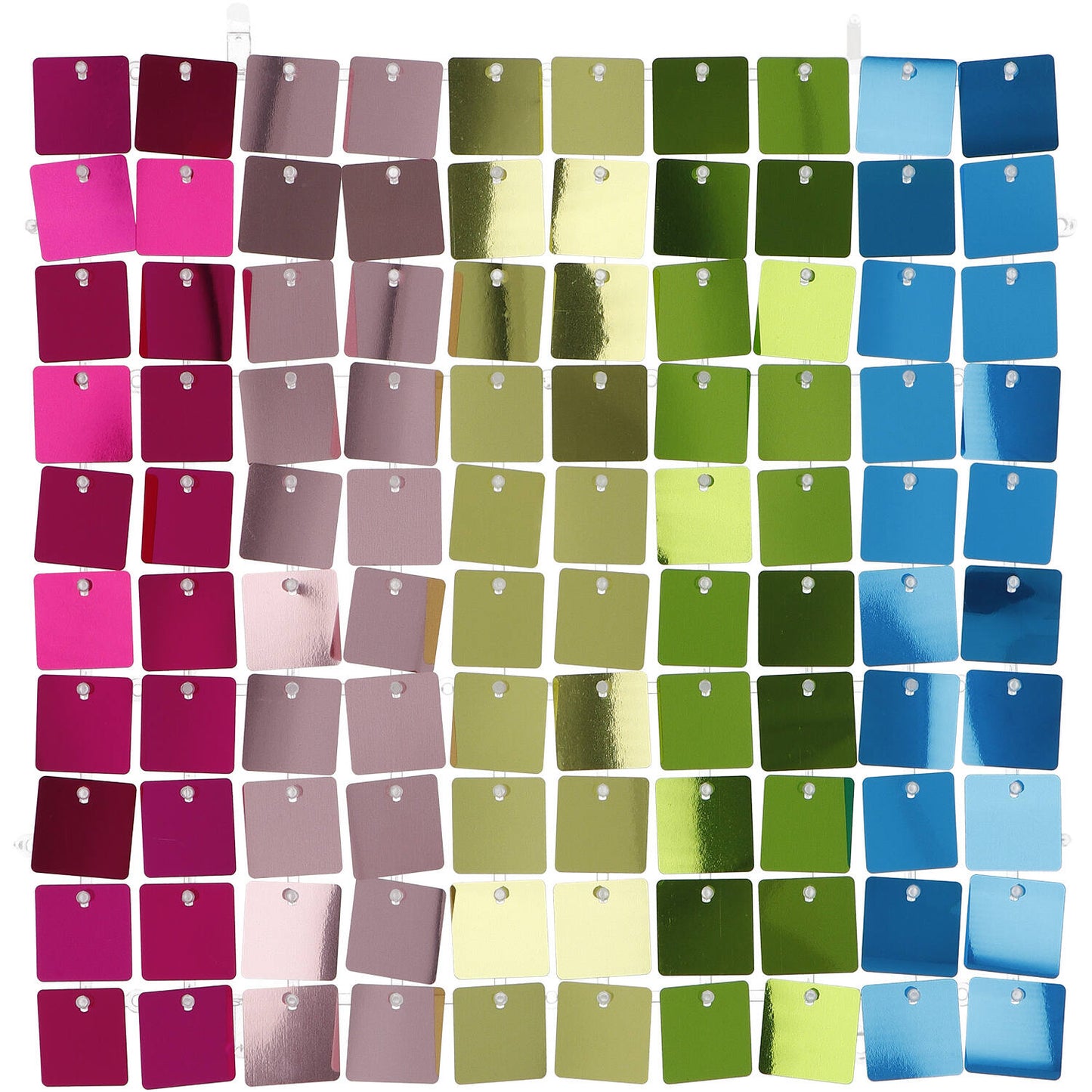 Backdrop paljettpanel, multi 30x30 cm 12 st