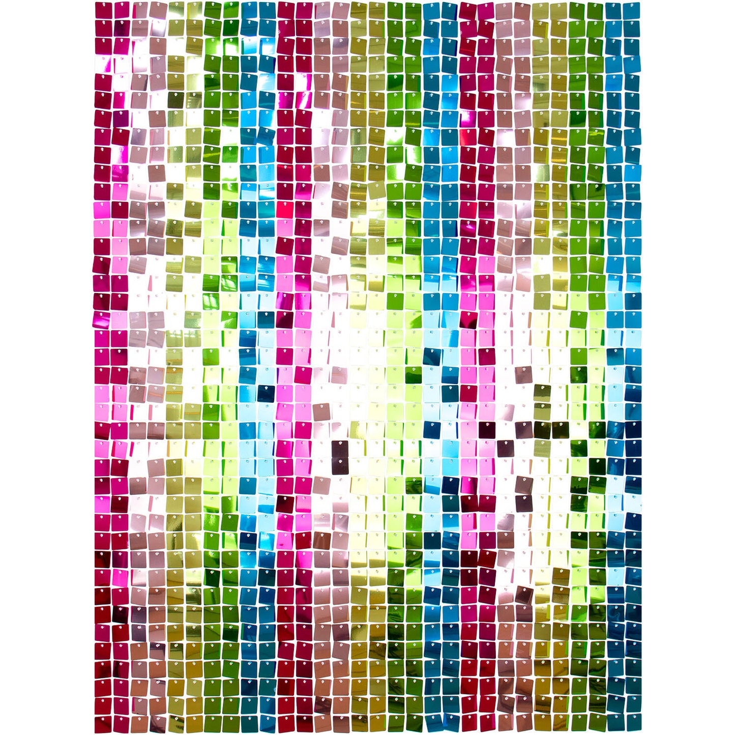 Backdrop paljettpanel, multi 30x30 cm 12 st