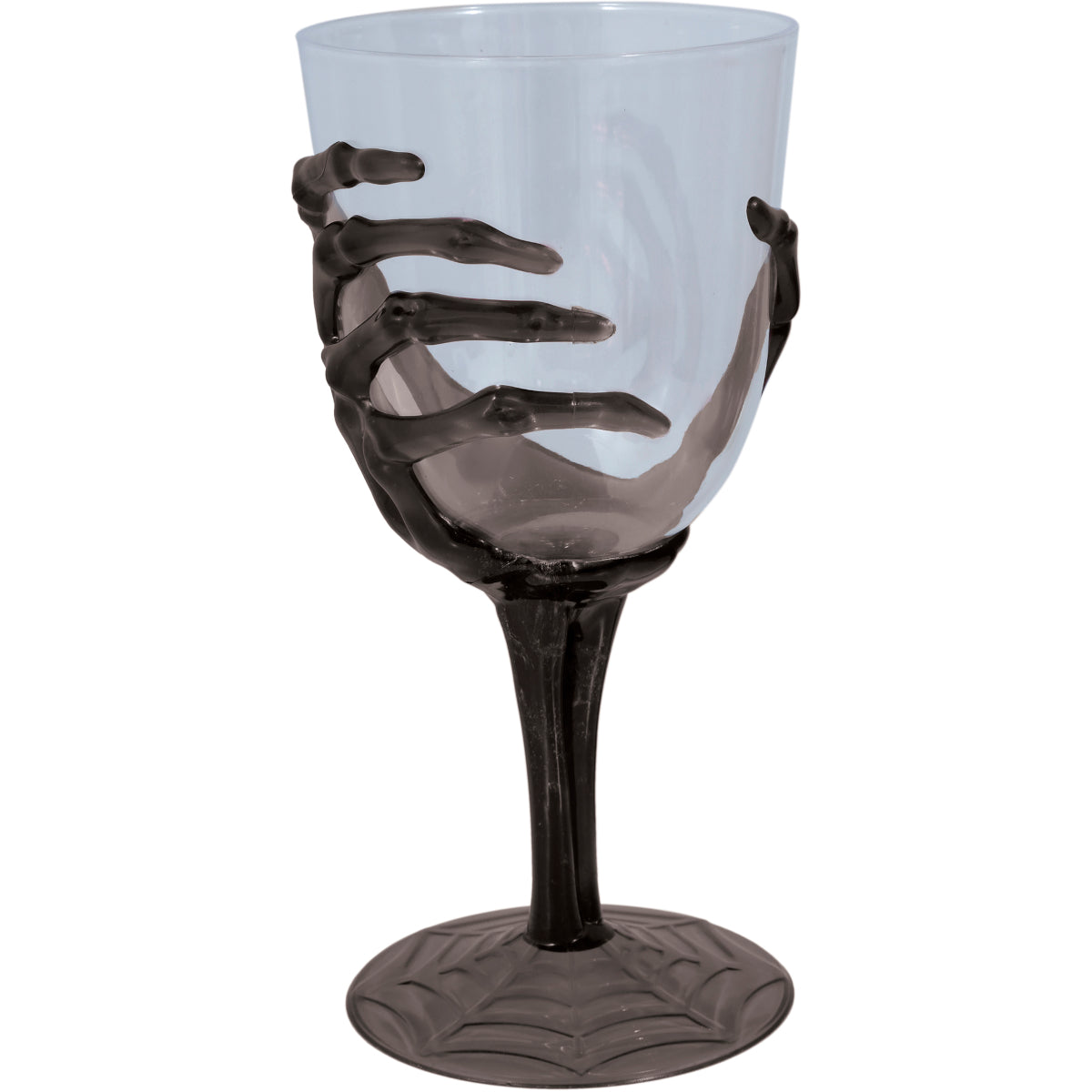 Vinglas i plast skelett 18,5 cm